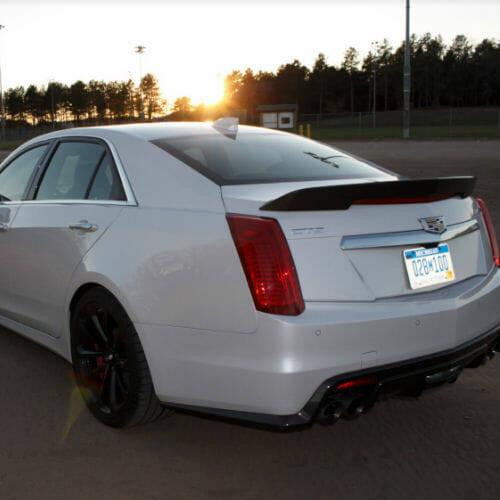 What the 2016 Cadillac CTS-V Feels Like Around a Hairpin Turn