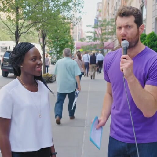 Lupita Nyong'o Launches Her Stand-up Comedy Career on Billy on the Street