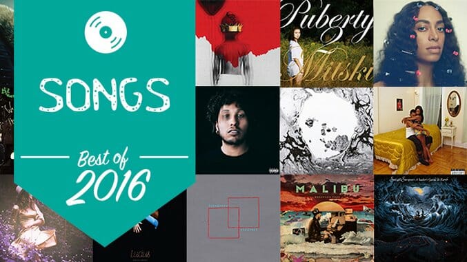 The 50 Best Songs of 2016