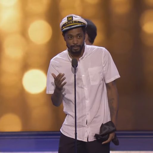 Watch Atlanta Star Lakeith Stanfield Stage-Crash Critics' Choice Awards to Give Silicon Valley's Acceptance Speech