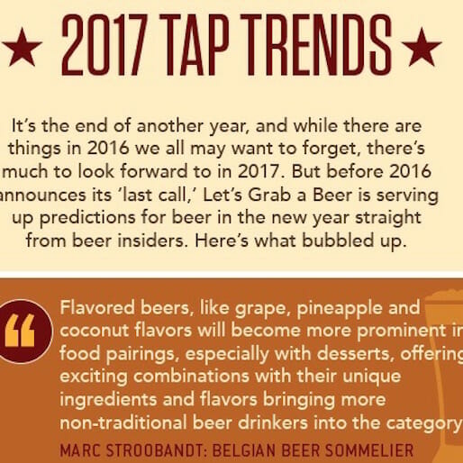 Looking at Next Year’s Beer Trends