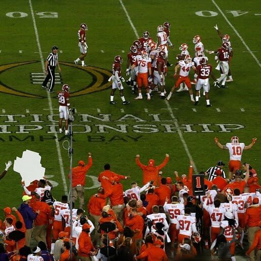 The College Football National Championship Was Yet Another Example of the NCAA's Sham Known as Amateurism