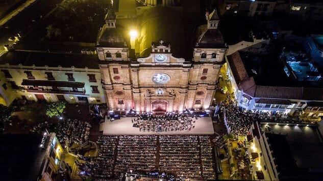 Last Weekend Cartagena Transformed into the City of Light