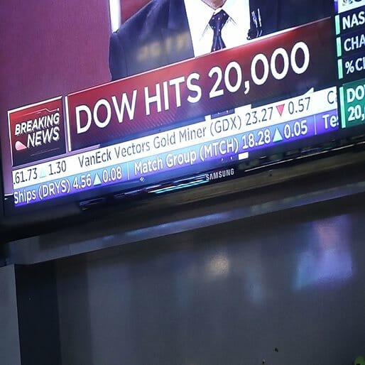 Dow 20,000 Is More of a Marketing Term Than a Financial Figure with Any Real Meaning