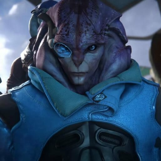New Mass Effect: Andromeda Cinematic Trailer and Briefing Show Villain and Squadmates