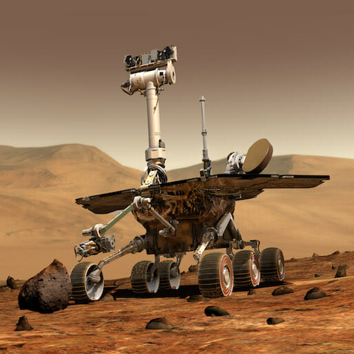 Mars Robot Turns 13