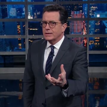 Watch Stephen Colbert Dissect Trump's Press Conference