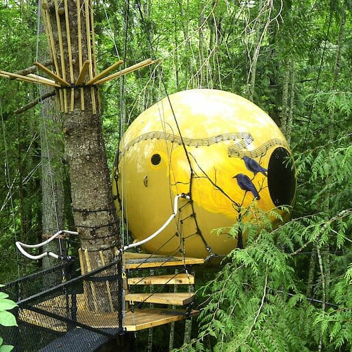 Take a Tree-Cation in This Hanging Hotel