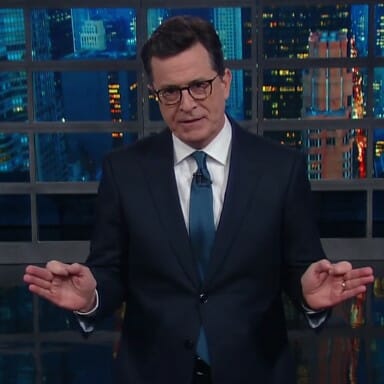 Watch Stephen Colbert Dissect President Trump's Congressional Address