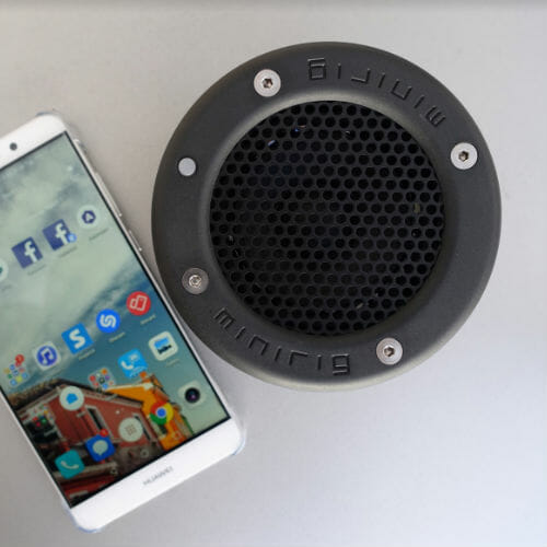 Bluetooth Minirig Portable Speaker: Big Sound in a Small Frame
