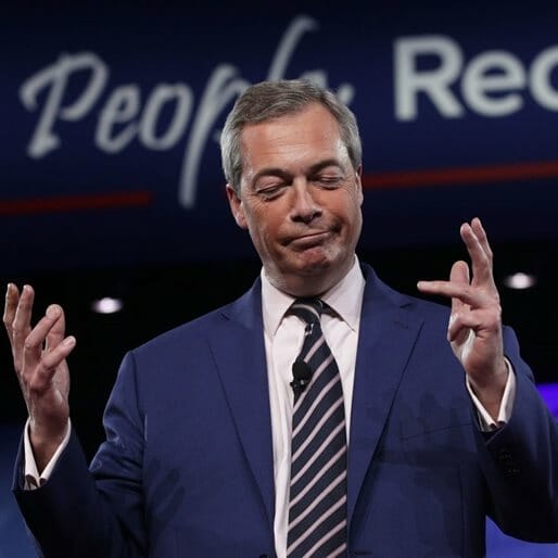 Even Children Can See through Nigel Farage's Fraudulence