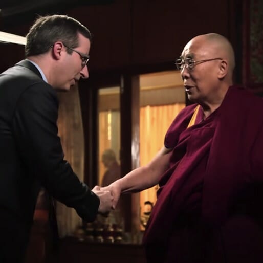 Watch John Oliver Discuss Tibet's Future with The Dalai Lama