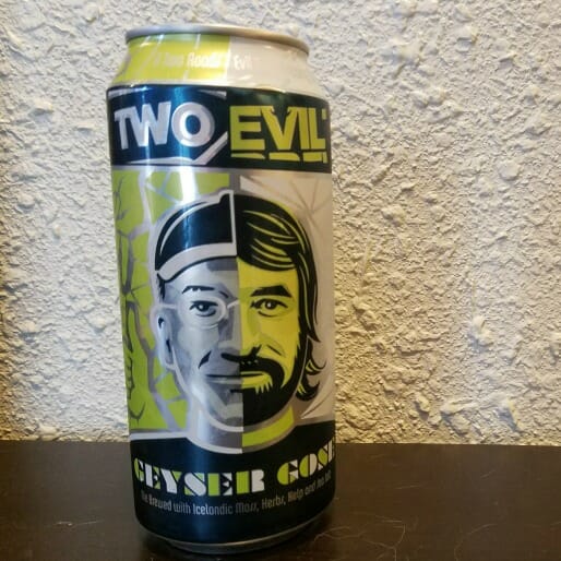 Evil Twin & Two Roads Geyser Gose