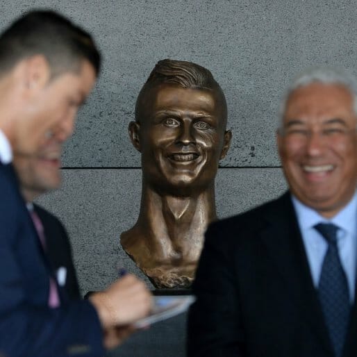 That Horrible Bust Of Cristiano Ronaldo: A Post-Structural Analysis
