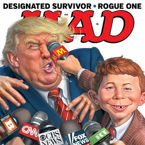Exclusive Preview: Trump Stars in His Own Kids Book for April's MAD Magazine