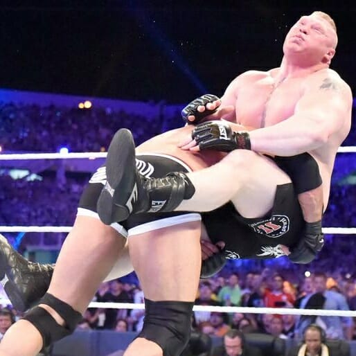 Goldberg and Brock Lesnar Had the Best Match at WrestleMania 33