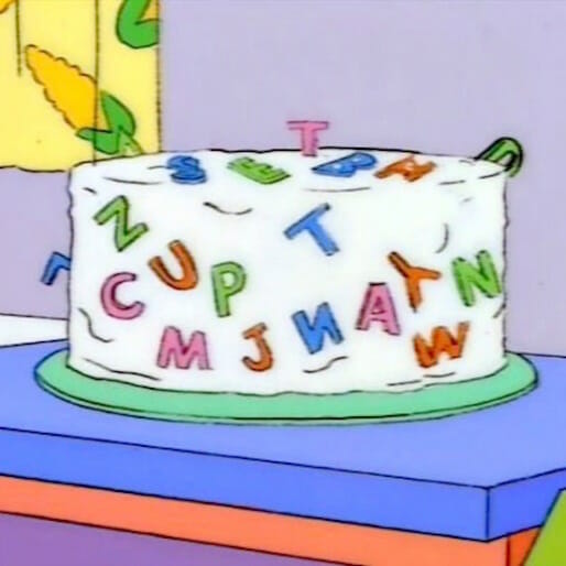 Cooking The Simpsons: Special Cake for Homer to Ruin
