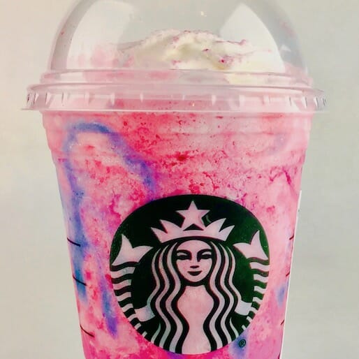 The Unicorn Frappuccino Is Exactly What We Need Right Now