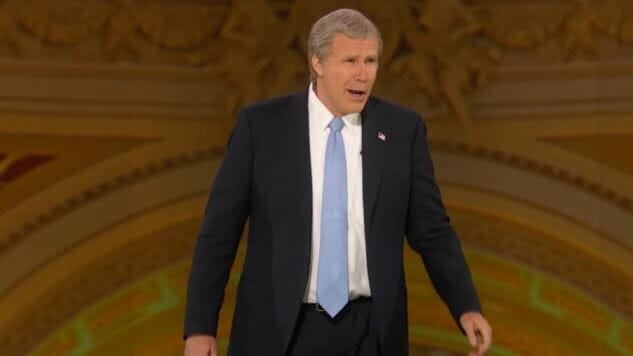 Watch Will Ferrell's George W. Bush Return at Sam Bee's Not the White ...