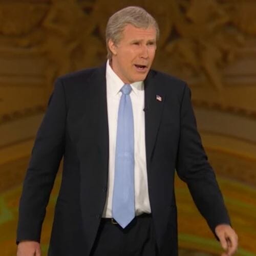 Watch Will Ferrell's George W. Bush Return at Sam Bee's Not the White House Correspondents' Dinner