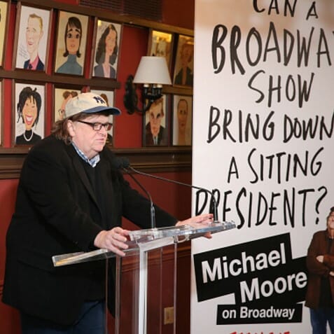 Michael Moore Wants to Take Down Trump With a Broadway Play