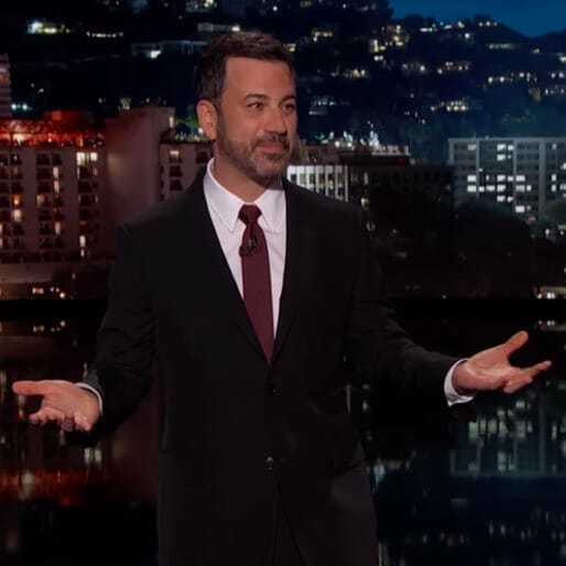 Jimmy Kimmel Gets Emotional Talking About His Newborn Son, Healthcare Funding