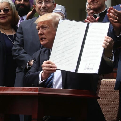 What Would Jesus Executive Order? Probably Not This!