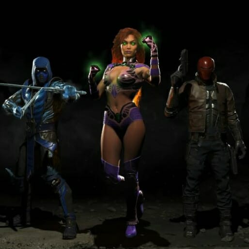 Red Hood, Starfire and Sub-Zero Revealed as Injustice 2’s First DLC Characters