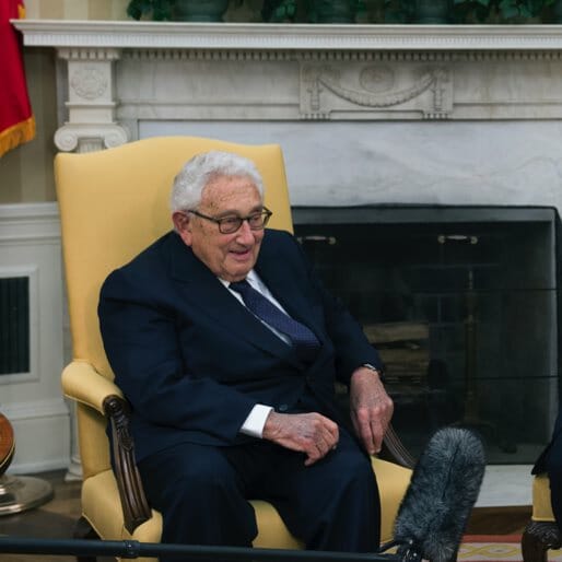 In an Effort to End the Nixon Comparisons Once and For All, Trump Holds Photo Op With...Henry Kissinger