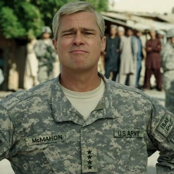 Brad Pitt is Almost Unrecognizable in the Latest Trailer for Netflix's War Machine