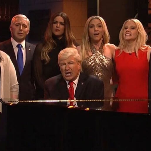 Watch Alec Baldwin's Trump Sing 