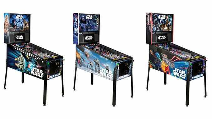 Stern Pinball Releases Three New Models for Star Wars‘ 40th Anniversary