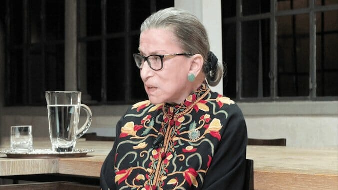 Supreme Court Justice and Workout Hero Ruth Bader Ginsburg Is Starring In Her Own Fitness Book