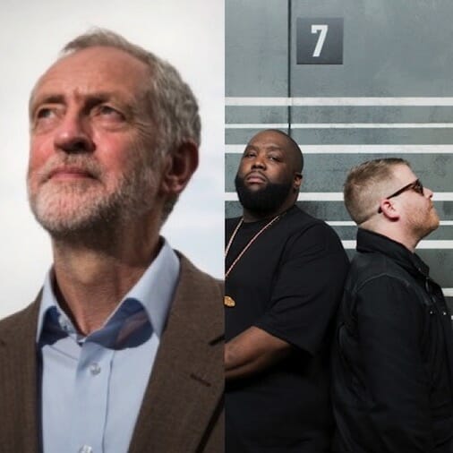 Jeremy Corbyn to Introduce Run the Jewels at Glastonbury