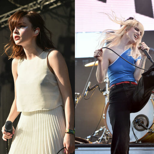 CHVRCHES' Lauren Mayberry Joins Paramore On Stage in Scotland