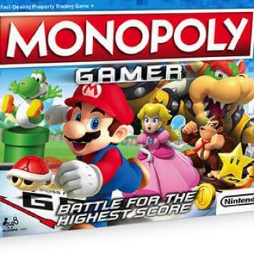 Monopoly Gamer is Monopoly, but with a Mario Paint Job