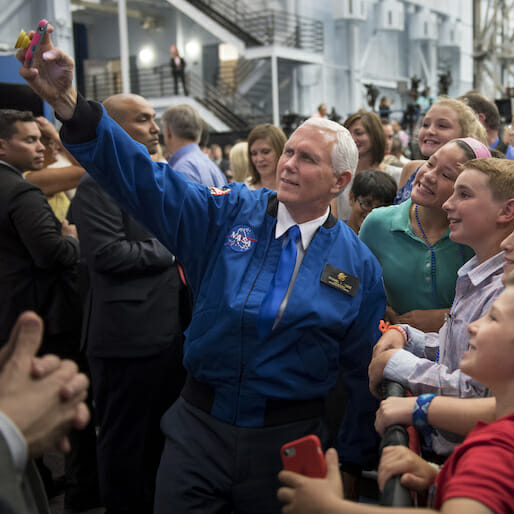 Finally, Mike Pence Will Oversee US Space Policy