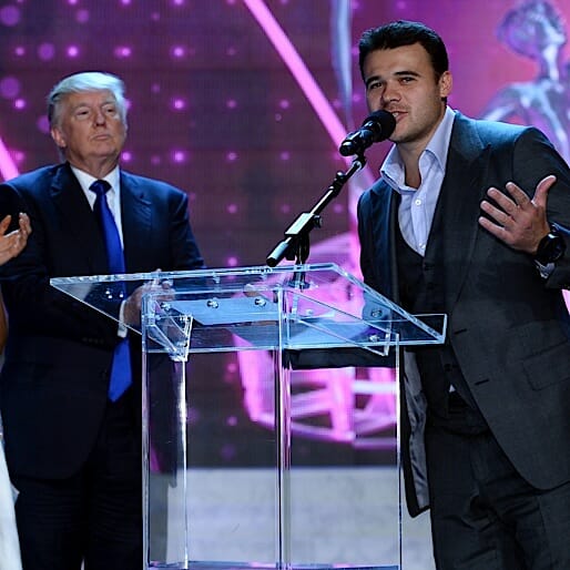 Watch Donald Trump's Weird Cameo in Video By Russian Pop Star at Center of Scandal
