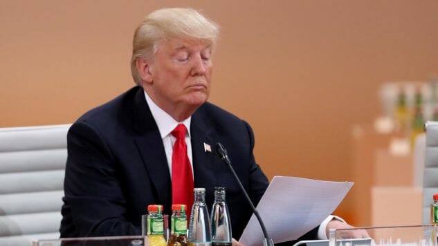 The 10 Funniest and Most Ridiculous Parts of Trump’s G20 Slideshow