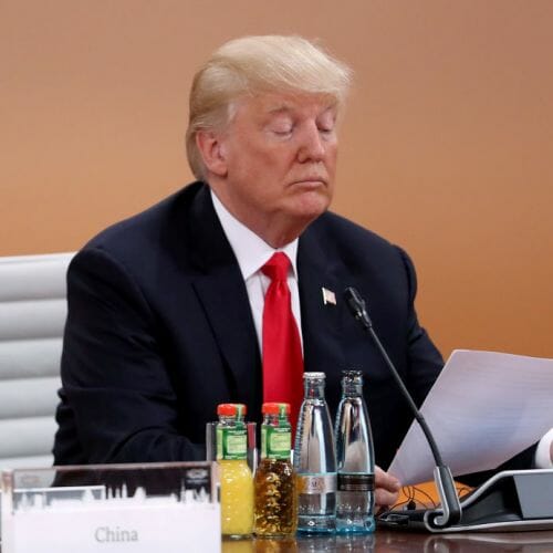 The 10 Funniest and Most Ridiculous Parts of Trump's G20 Slideshow