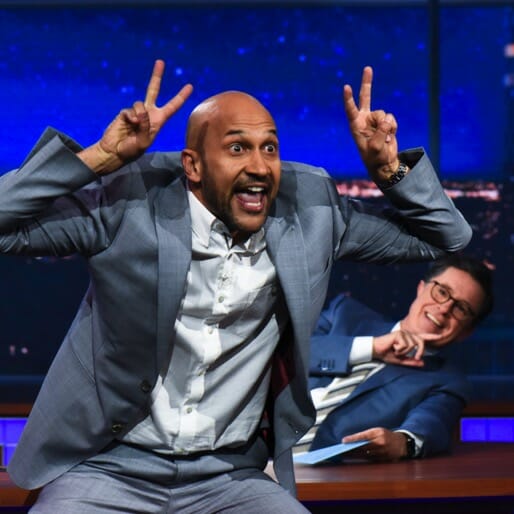 Obama's Anger Translator Luther Comes Out of Retirement on Colbert