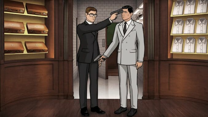 Watch Archer Go Drink for Drink with Kingsman‘s Eggsy