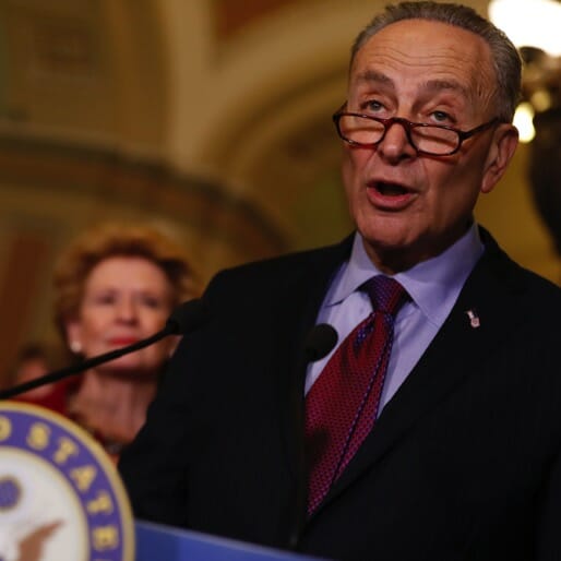 Until Chuck Schumer Walks the Walk, Don't Believe a Word He Says