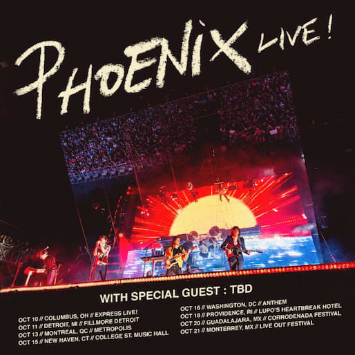 Phoenix Add Dates to North American Ti Amo Tour