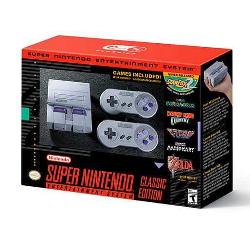 Nintendo's SNES Classic Will Only be Available for Three Months