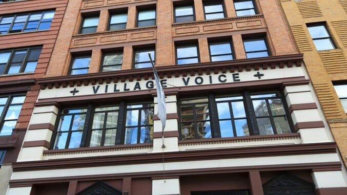 The Village Voice to End Weekly Print Edition