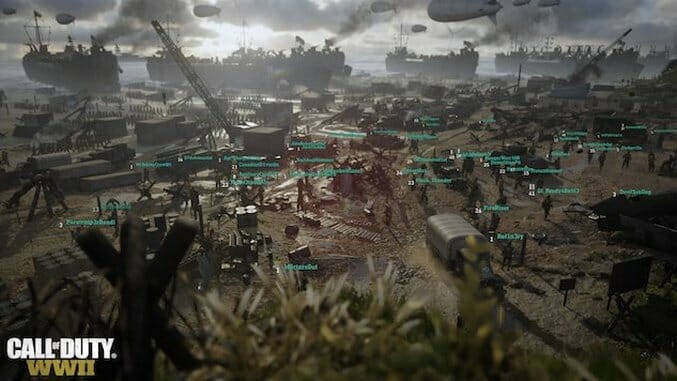 Activision Details Call of Duty: WWII Headquarters Social Hub in Video