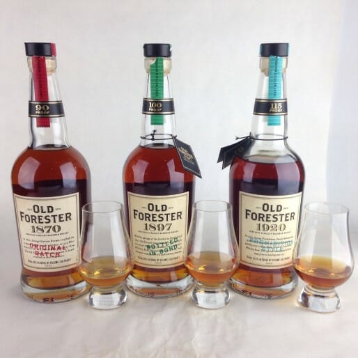 Old Forester's Whiskey Row: Tasting all Three Bottles of Bourbon