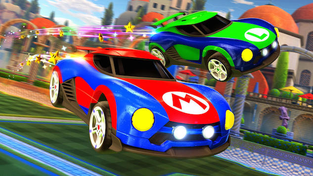 Rocket League Switch Port Features Mario and Metroid-Themed Cars