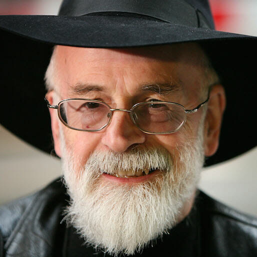 Terry Pratchett's Unpublished Works Destroyed by Steamroller in Accordance With His Last Wishes